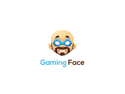 Gaming Face deisgn avatar design cartoon face gaming face logo gaming face logo robot face