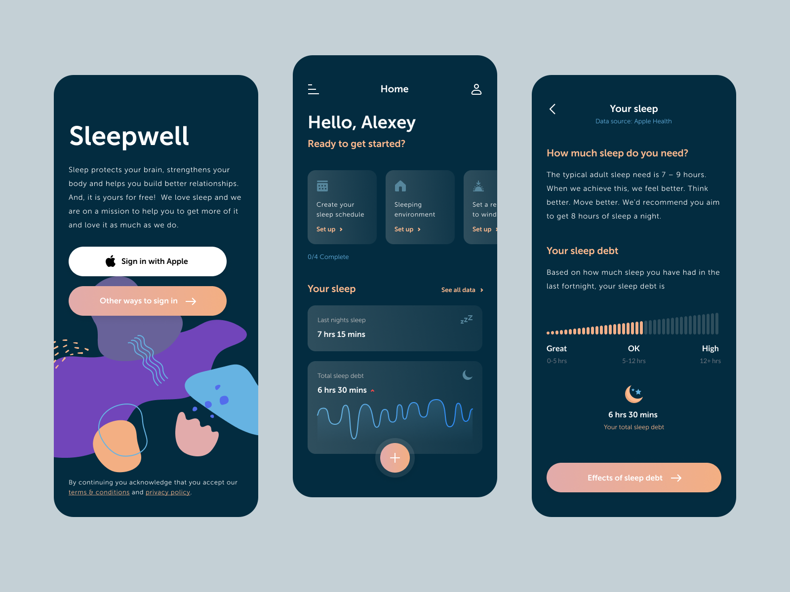 sleep-enhancement-app-by-alexey-tretina-on-dribbble