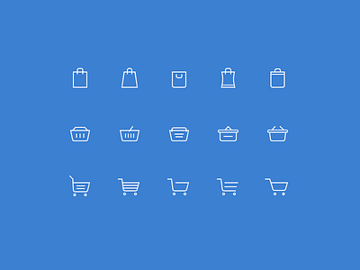 Free Shopping Cart Icons basket cart ecommerce free freebie icons psd vector