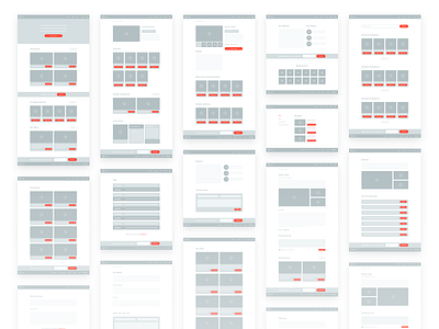 Auction Wireframes