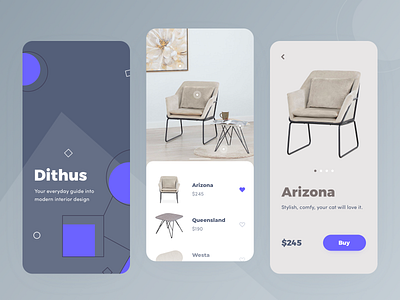 Interior App UI