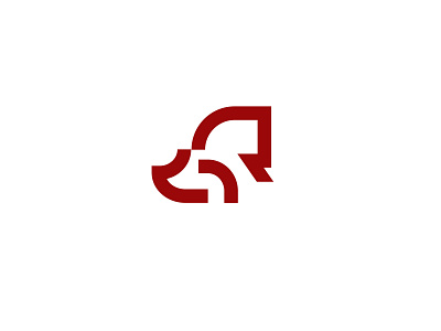 Red Panda 2 animal logos clean color design dribbble icon letter r logos logo minimal modern panda logos popular red red panda simple vector whats new