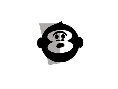 Grey Faced Monkey animallogos animals applogos chimpanzeelogos chimpanzees cleanlogos emblems favicons icons logos minimallogos modernlogos monkeylogos monkeys primatelogos primates simplelogos symbols whatsnew