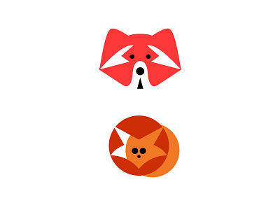 Animal Logos No. 5 animallogos animals appicons applogos cleanlogos colors emblems favicons foxes foxlogos icons logos minimallogos modernlogos redpandalogos redpandas simplelogos symbols whatsnew