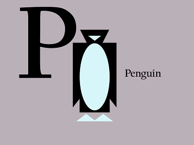 Letters of the Alphabet - P alphabet animal animallogos animals applogos bird birdlogos birds cleanlogos emblems icons logos marks minimallogos modernlogos penguin penguinlogos penguins simplelogos whatsnew
