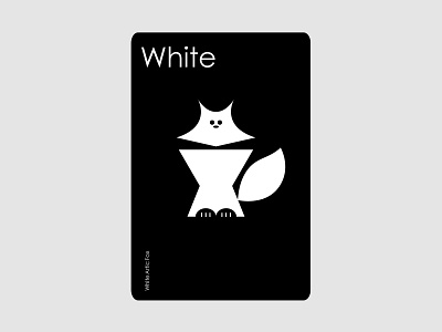 Color Flashcards (Logo Showcase)- White