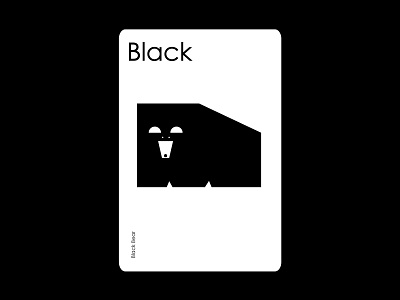 Color Flashcards (Logo Showcase)- Black