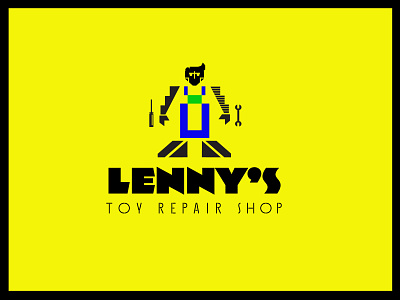 Lenny's Toy Repair Shop ( 1 of 3 ) cleanlogos emblems favicons icons kids logos logosandcompanynames marks mascot mascotlogos mascots minimallogos modernlogos robot robotlogos robots simplelogos symbols toys whatsnew