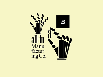 All - In Manufacturing Co. - Logo Variations