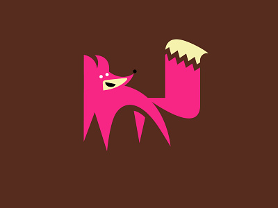 Fox Finder ( 2 of 3 ) - Full Body Pink Fox animal animallogos animals applogos cleanlogos emblems favicons fox foxes foxlogos icons illustration logos marks mascotlogos minimallogos modernlogos simplelogos symbols whatsnew