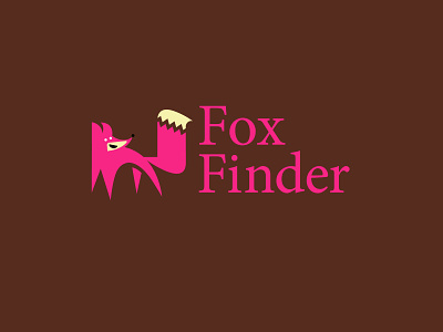 Fox Finder ( 1 of 3 ) animallogos animals applogos cleanlogos emblems favicons fox foxes foxlogos icons kids logos logosandcompanynames marks minimallogos modernlogos pink simplelogos symbols whatsnew