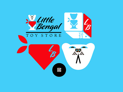 Little Bengal Toy Store - Logo Variations