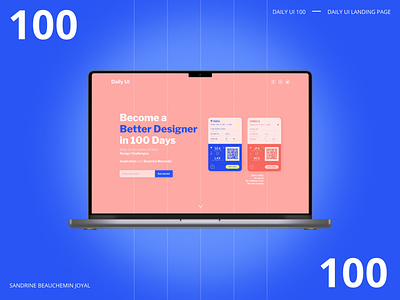Daily UI 100 - Landing Page