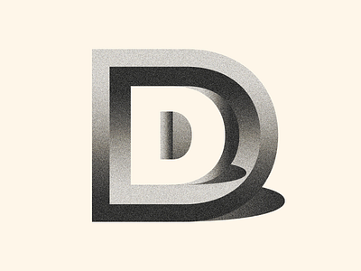 D - 36 Days of type - 4/36 by Théo Kreicher on Dribbble