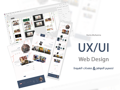 UX/UI Web Design graphic design landin page ui ux