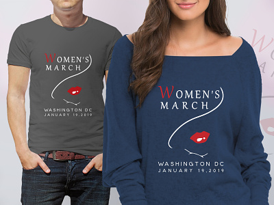 Women's March T-Shirt t shirt t shirt design womens womens march womens march t shirt