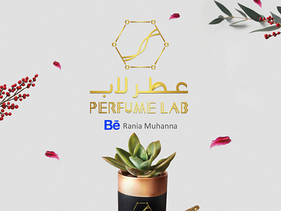 LOGO PERFUME LAB lab logo logo deisgn perfume