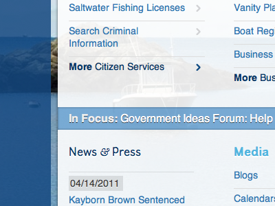 New Portal blue government portal rhode island
