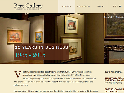 30 Years in Business art gallery providence rhode island