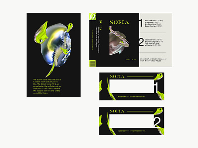 SOFIA cassette 3d art akkurat branding and identity casa cassette tape concept graphic design music sofia typography zbrush