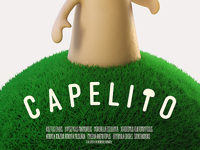 CAPELITO 3d capelito fanart mushroom