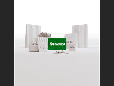 Foodland Promo 3d modeling c4d octane