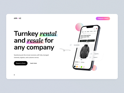 Landing Page Hero Design