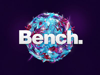 Bench 3d bench cinema4d lowpoly moek photoshop polygons sphere