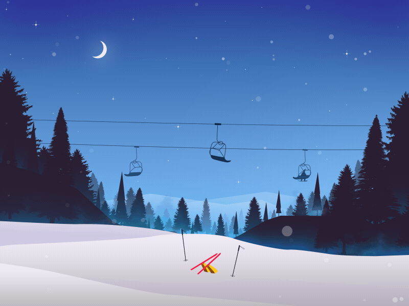 Snowboard Rabbit 🐇🏂 / Last winter day shot 🌲⛄ animation antonmoek character characterdesign game gamedesign illustration motiongraphics rabbit snowboard winter