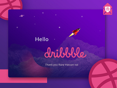 Hello Dribbble branding design icon illustration ui ux website