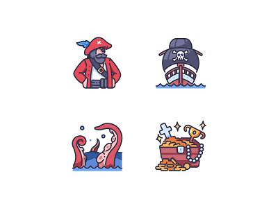 Pirate icons