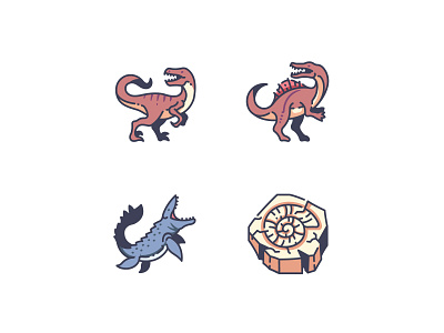 The lost world icons