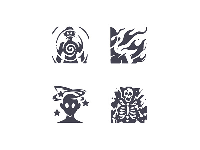 Abnormal Status RPG icons