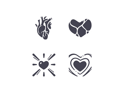 Heart RPG icons fantasy game health heart hp icon life medical rpg skill