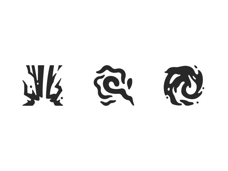 Magic hand RPG icons by maxicons on Dribbble