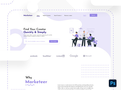 Freelance Creators Website Design