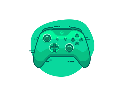 "Xbox One Contoller" illustration