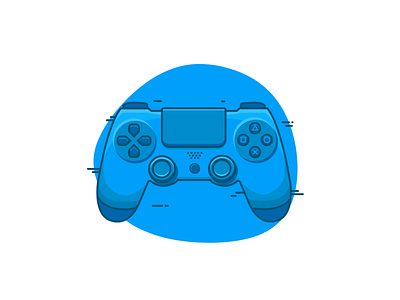 "DualShock 4" illustration dualshock gaming illustraion playstation4 ps4 sony