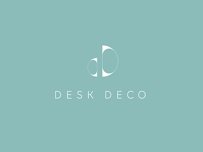 desk deco logo d letter design graphicdesign logo logo design logodesign logodesigner minimallogo