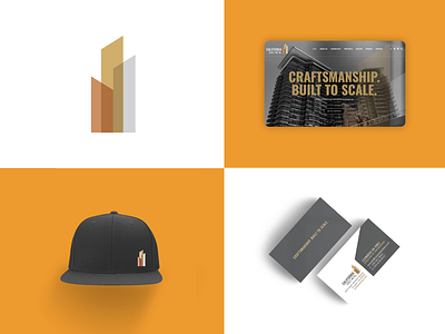 California Sheet Metal architecture brand branding building construction design graphic design identity logo vector web design