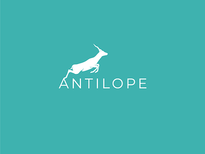 Antilope animal antelope branding design digital digital illustration drawing illustration illustrator logo minimal vector