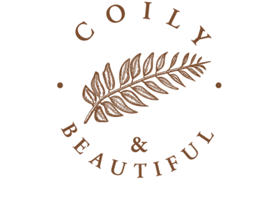 Coily and Beautiful beauty branding cosmetics cosmetics beauty design digital digital illustration drawing illustrator logo minimal vector woman