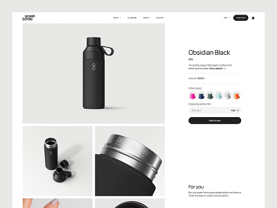 Ocena Bottle E-commerce