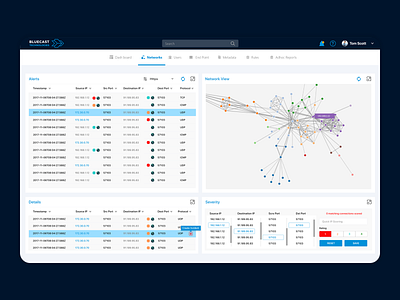 Bro Log - Monitoring design development dns ip udp ui ux website