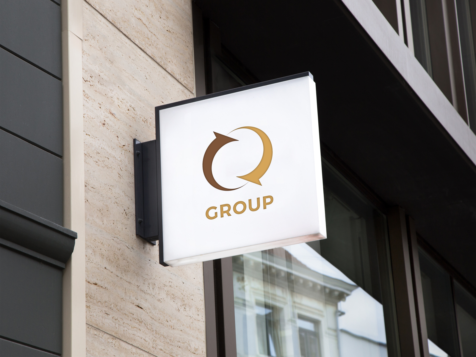 GR Group Logo by Latheef LP on Dribbble