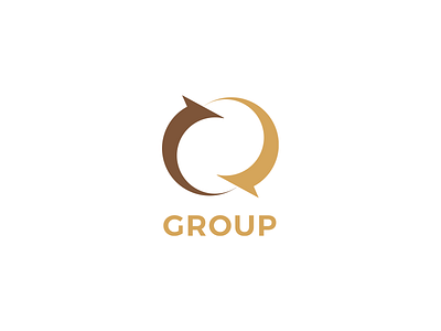 GR Group Logo brand mark branding creative logo design logo