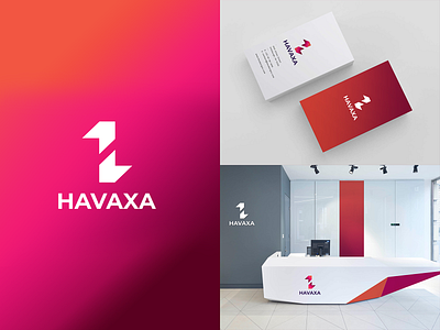 Havaxa Branding branding creative design illustration logo red