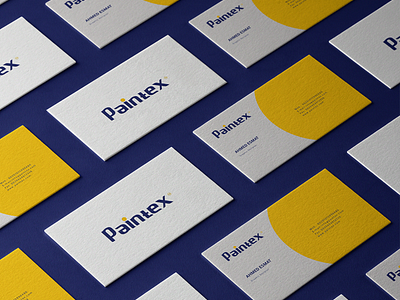 Paintex logo branding color colour design logo paint typography