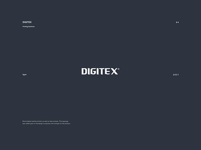 DIGITEX branding graphic design logo