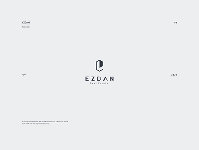 EZDAN branding design graphic design icon logo